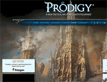 Tablet Screenshot of prodigythegame.com